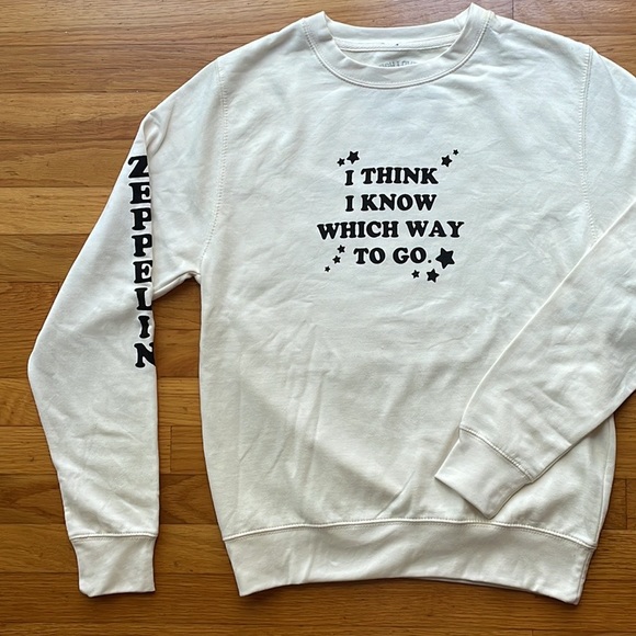 Rare Sugarhigh Lovestoned Zeppelin Sweatshirt - Picture 4 of 6